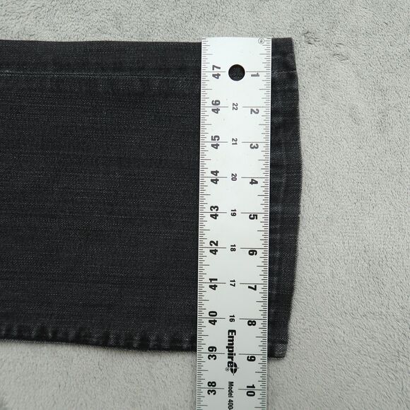 Chico's Platinum Jeans Women's Size 1.5 US-10 Gray Mid-Rise Bootcut 29" Inseam - Picture 4 of 15